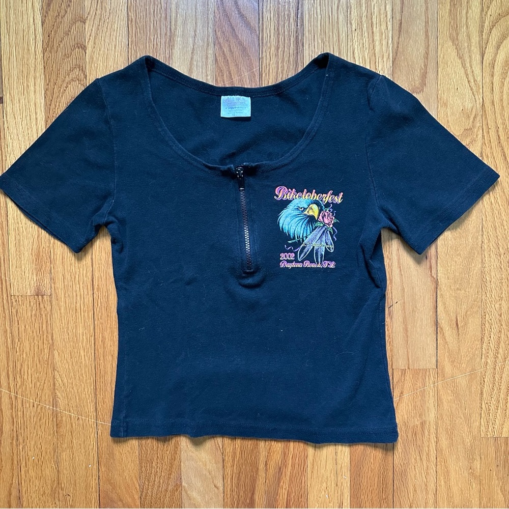 Vintage 2002 Biketoberfest Daytona Florida Biker Top